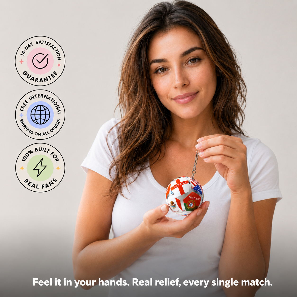 KickZen™ Football Stress Relief Ball