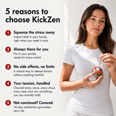 KickZen™ Football Stress Relief Ball
